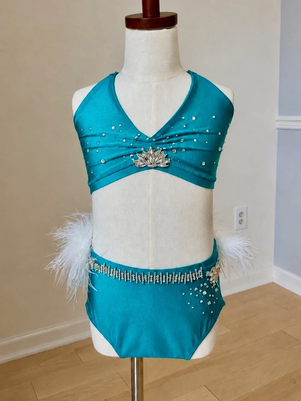 Teal and white CM